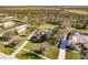 Aerial view showcasing home's location in a residential neighborhood at 22575 Morning Glory Cir, Bradenton, FL 34202