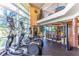 Bright and spacious gym featuring various exercise equipment at 611 Destiny Dr # 107, Ruskin, FL 33570