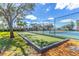Well-maintained bocce ball court near tennis courts at 611 Destiny Dr # 107, Ruskin, FL 33570