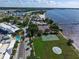 Community boasts tennis courts, basketball court and waterfront access at 611 Destiny Dr # 107, Ruskin, FL 33570