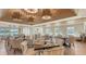 Bright and airy dining room with modern decor and large windows at 21 Bayhead Ln, Osprey, FL 34229