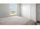 Well-lit bedroom with a window and built-in closet at 5018 Brickwood Rise Dr, Wimauma, FL 33598