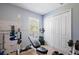 Home gym with weight bench and storage at 14308 Tugwell Ave, Port Charlotte, FL 33953