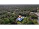 Aerial view showing home's location in residential area at 14308 Tugwell Ave, Port Charlotte, FL 33953