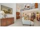 Two-story living room with high ceilings, and comfy seating area at 1713 Starling Dr # 1713, Sarasota, FL 34231