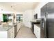Granite countertop kitchen with stainless steel appliances at 17825 Gawthrop Dr # 103, Bradenton, FL 34211