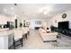 Open concept kitchen with island and stainless steel appliances at 17825 Gawthrop Dr # 103, Bradenton, FL 34211