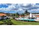 Relaxing community pool surrounded by lush landscaping at 4382 Madeira Ct # 3361, Sarasota, FL 34233