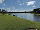 Scenic view of a lake in a peaceful community at 8191 Varenna Dr, Sarasota, FL 34231