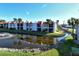 Community features waterfront canal views and lush landscaping at 1801 Gulf N Dr # 204, Bradenton Beach, FL 34217