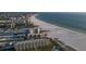 Aerial view of beachside community and coastline at 1055 Beach Rd # B-302, Sarasota, FL 34242