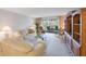 Spacious living room featuring a large window and comfortable seating at 6435 Egret Ln # 409, Bradenton, FL 34210