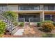 Private staircase and patio access with landscaping at 6435 Egret Ln # 409, Bradenton, FL 34210