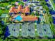 Aerial view of community pool and tennis courts at 4139 63Rd E Ter, Sarasota, FL 34243