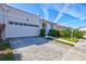 Driveway and front entrance of villa at 4818 61St Avenue W Ter, Bradenton, FL 34210