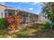 Enjoy the outdoors in your private screened lanai, complete with string lights at 4818 61St Avenue W Ter, Bradenton, FL 34210