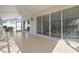 Screened porch with sliding glass doors at 4818 61St Avenue W Ter, Bradenton, FL 34210