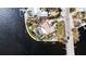 Aerial view of house on waterfront property at 543 Key Royale Dr, Holmes Beach, FL 34217