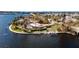House on a waterfront lot with a dock and canal views at 543 Key Royale Dr, Holmes Beach, FL 34217