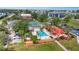 Community pool, pickleball courts, and surrounding area at 3006 Caring Way # 224, Port Charlotte, FL 33952