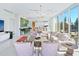 Open concept living room and kitchen with stunning ocean views at 4651 Gulf Of Mexico Dr # 402, Longboat Key, FL 34228