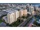 Aerial view of the community and surrounding areas at 800 N Tamiami Trl # 1603, Sarasota, FL 34236