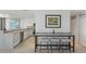 Kitchen breakfast nook with seating for three at 800 N Tamiami Trl # 1603, Sarasota, FL 34236