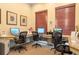 Business center with multiple computers and printers at 800 N Tamiami Trl # 1603, Sarasota, FL 34236