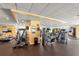 Well-equipped fitness center with various cardio and strength training machines at 800 N Tamiami Trl # 1603, Sarasota, FL 34236
