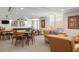 Game room with pool table, seating area, and board games at 800 N Tamiami Trl # 1603, Sarasota, FL 34236
