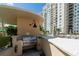 Outdoor grilling station near the pool area at 800 N Tamiami Trl # 1603, Sarasota, FL 34236