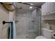 Clean bathroom with a walk-in shower and updated fixtures at 4550 Pinebrook Cir # 103, Bradenton, FL 34209