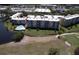 Aerial view of condo building complex near golf course at 4550 Pinebrook Cir # 103, Bradenton, FL 34209