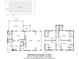 Detailed floor plan of a home with 5 bedrooms, 4 baths, a pool, and a 2-car garage at 908 Pomelo Ave, Sarasota, FL 34236