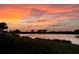 Peaceful waterfront sunset view at 115 Winding River Trl, Bradenton, FL 34212