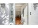 Inviting entryway with a glass door and hardwood floors at 1789 Loma Linda St, Sarasota, FL 34239