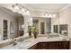 Elegant bathroom with double sinks, marble countertops, and ample storage for a luxurious experience at 2715 Terra Ceia Bay Blvd # 201, Palmetto, FL 34221