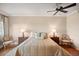 Tranquil main bedroom with a comfortable bed, stylish decor, and warm lighting for a relaxing ambiance at 2715 Terra Ceia Bay Blvd # 201, Palmetto, FL 34221
