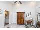 Bright dressing room with built-in wardrobe and vanity area at 6317 Werner Ave, New Port Richey, FL 34652