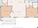 Floor plan showing a 2 bed, 2 bath layout with balcony at 4802 51St W St # 1010, Bradenton, FL 34210