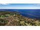 Aerial view of waterfront property with lush landscape at 2303 89Th Nw St, Bradenton, FL 34209