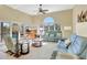 Spacious living area with comfortable seating and pool access at 3161 Bayou Sound, Longboat Key, FL 34228