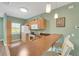 Kitchen with breakfast bar and modern appliances at 3919 Cape Haze Dr # 506, Rotonda West, FL 33947