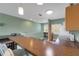 Kitchen features a breakfast bar and views at 3919 Cape Haze Dr # 506, Rotonda West, FL 33947