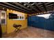 Covered patio with string lights and a ceiling fan at 6935 74Th Street E Cir, Bradenton, FL 34203