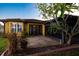 House exterior showcasing entrance and patio at 6935 74Th Street E Cir, Bradenton, FL 34203