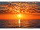 Stunning sunset over the ocean at 1570 Pleasant Rd # J-26, Bradenton, FL 34207