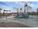 Interactive splash pad for with colorful features at 15967 Clear Skies Pl, Lakewood Ranch, FL 34211