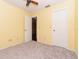 Spacious bedroom with carpet and neutral walls at 2465 Northside Dr # 906, Clearwater, FL 33761