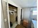 Spacious bedroom with ample closet space and built-in shelving at 3710 Gulf Of Mexico Dr # F1, Longboat Key, FL 34228